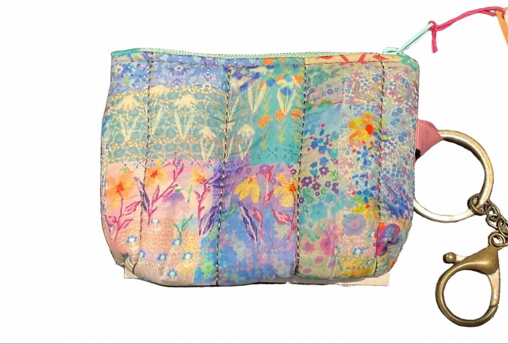 NEW NATURAL LIFE women's puff coin purse in multicolor